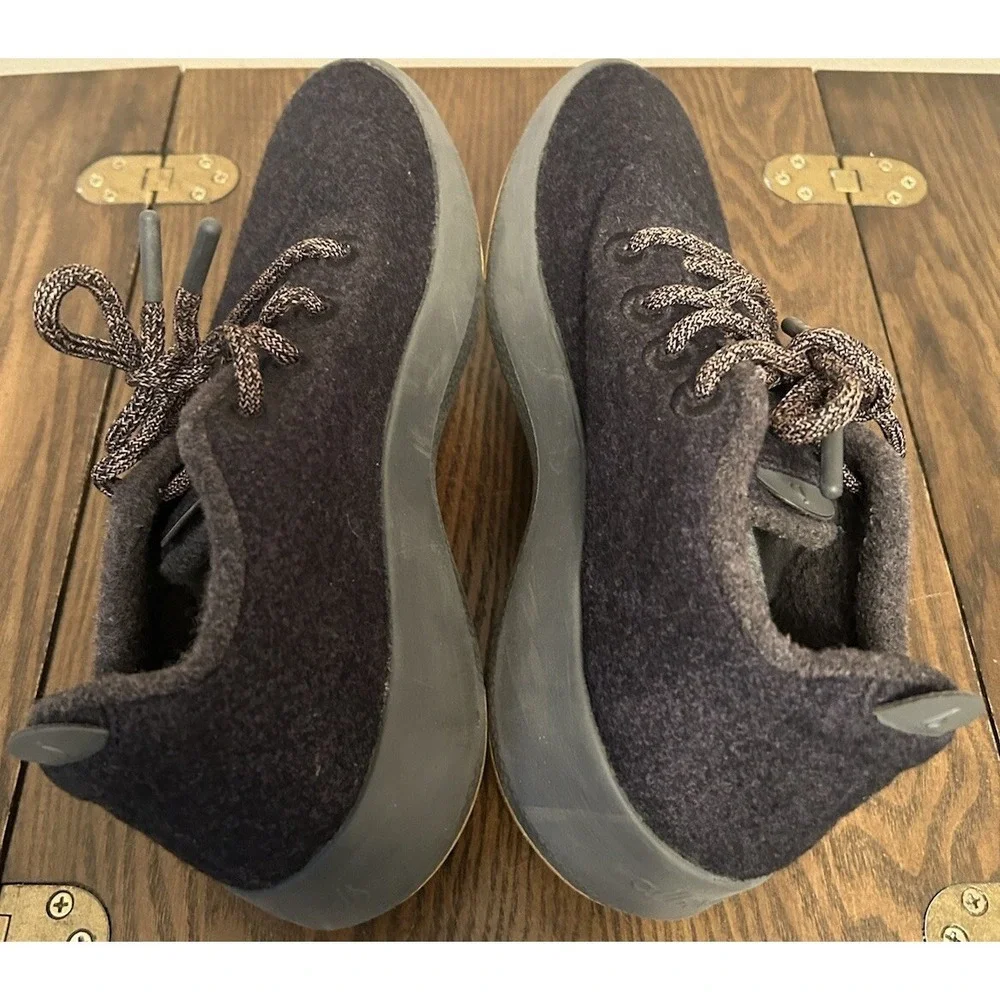 Allbirds Wool Runner Mizzles Merino Wool Lace Up Women's Size‎ 9 Gray Comfort